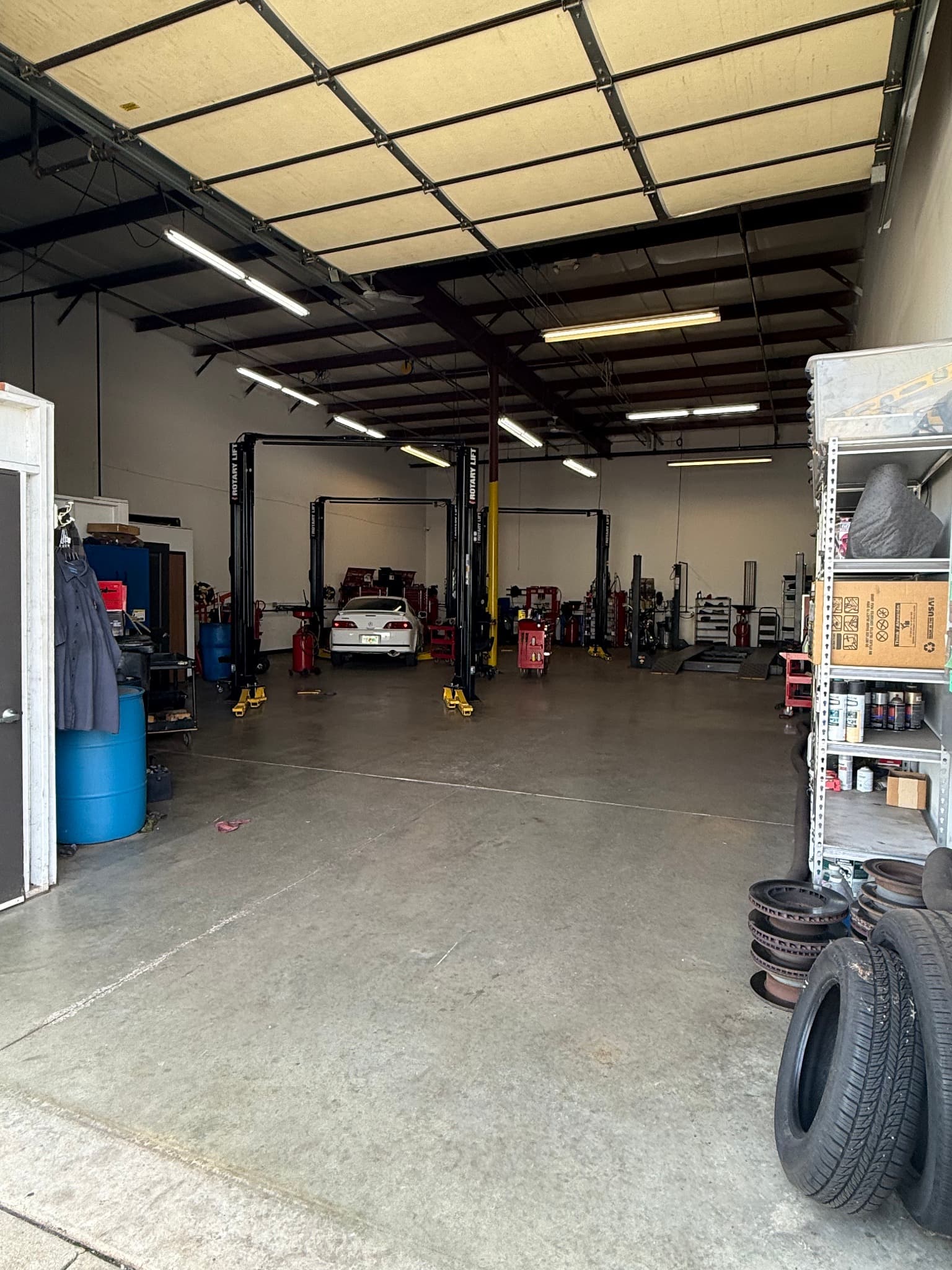 Inside the Car Doc service bays
